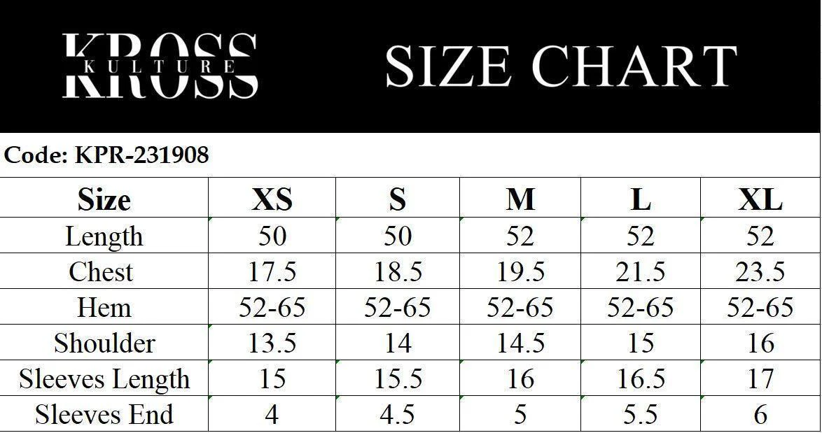 1PC - Printed Cotton Lawn Frock - Image 5