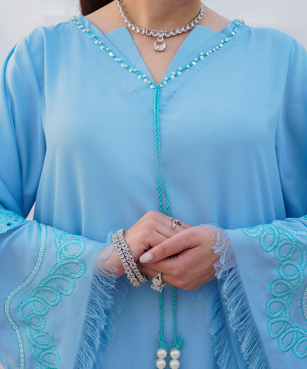 2PC - Crepe Silk Suit - Image 3