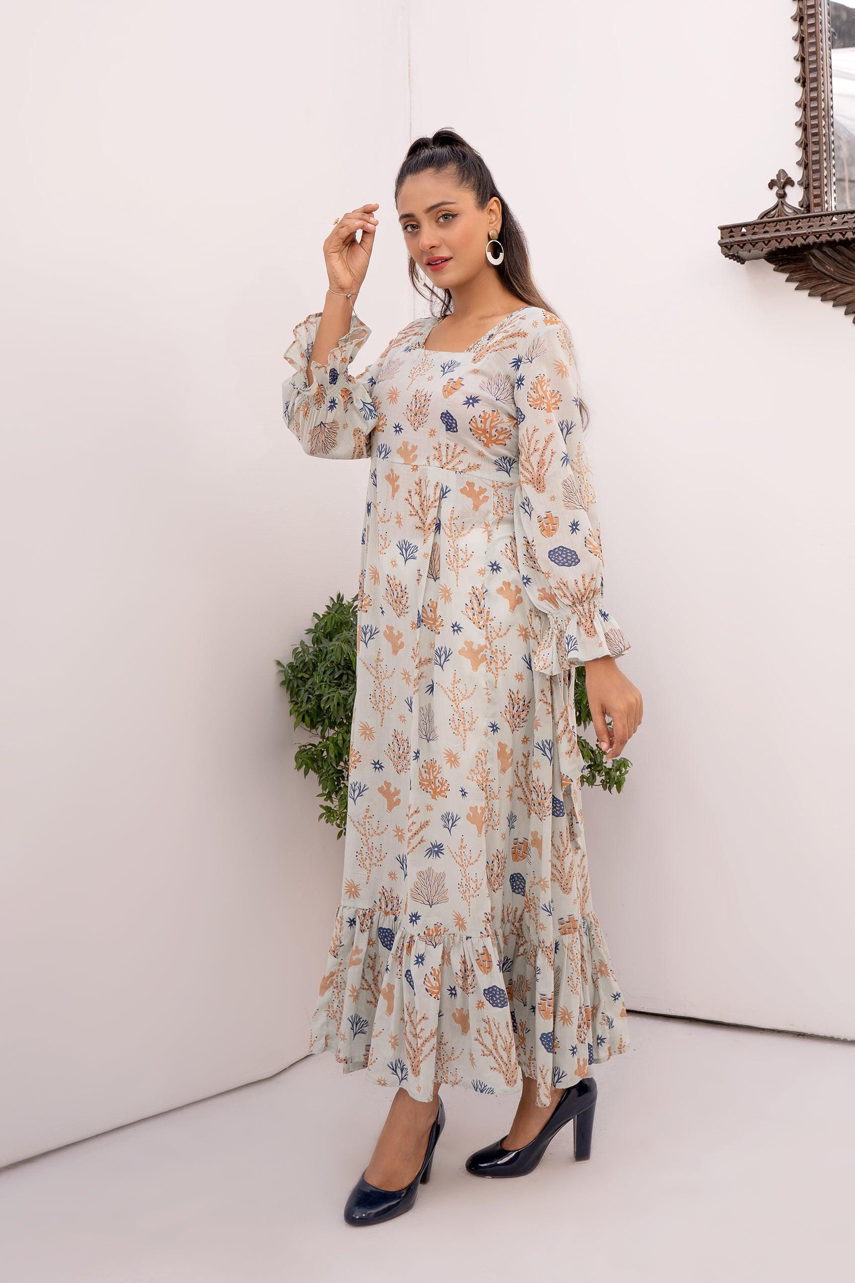 2PC Girl - Printed Lawn Suit - Image 3