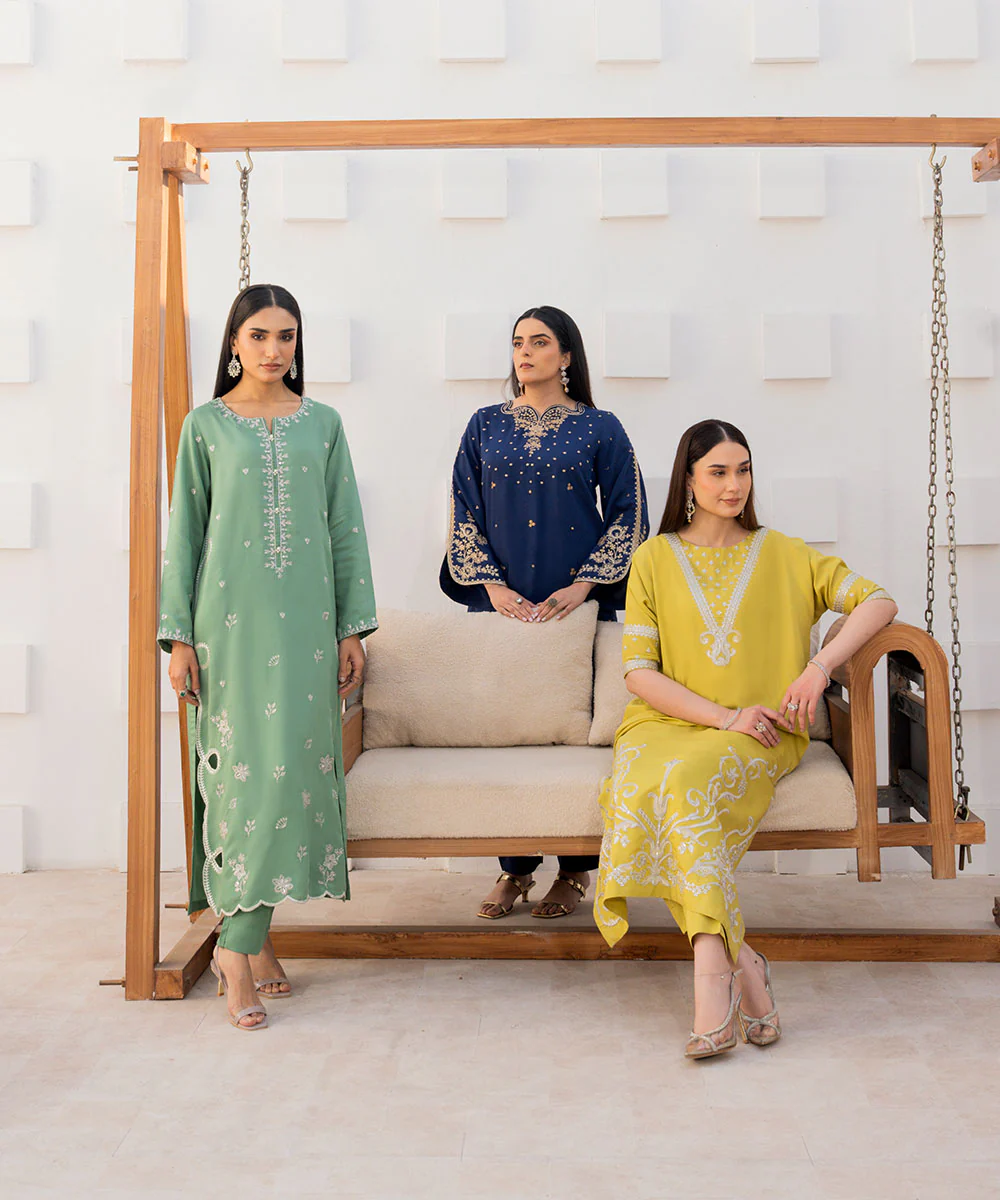 Embroidered Viscose Long Shirt - Image 7