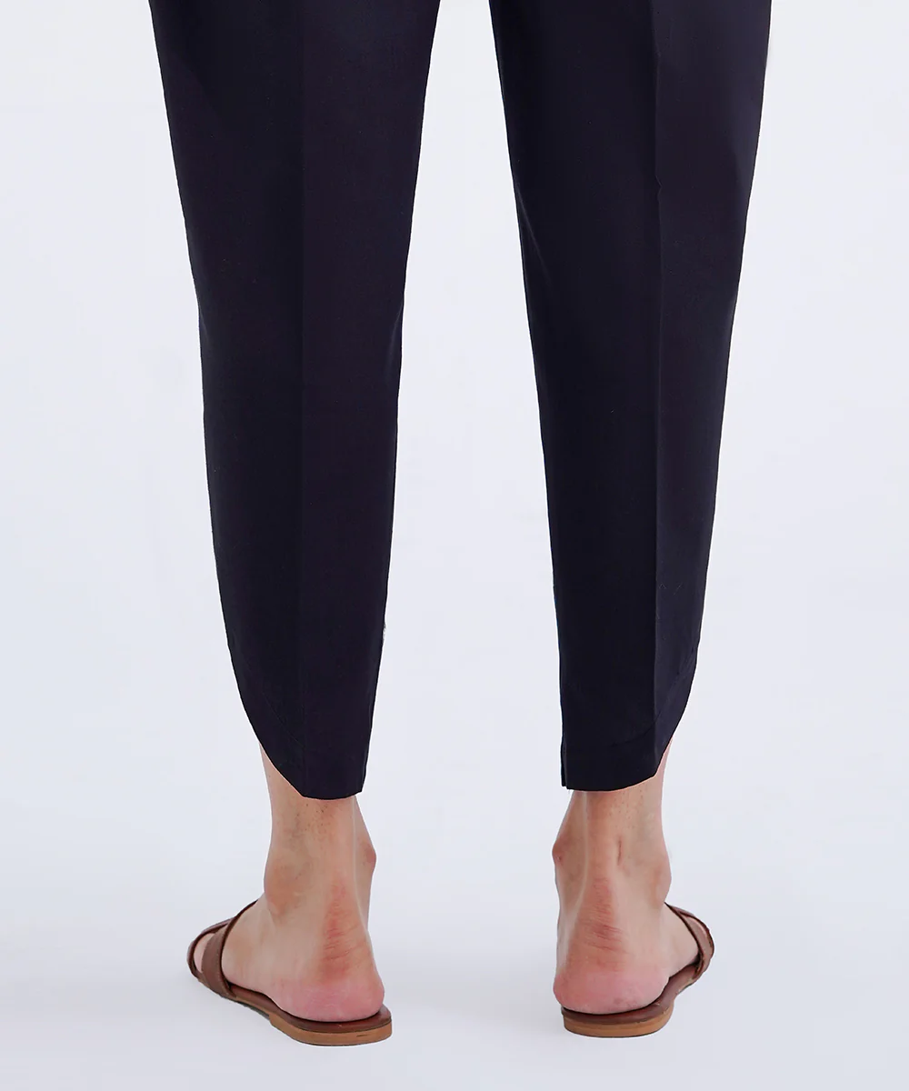 Straight - Solid Cambric Trouser - Image 3