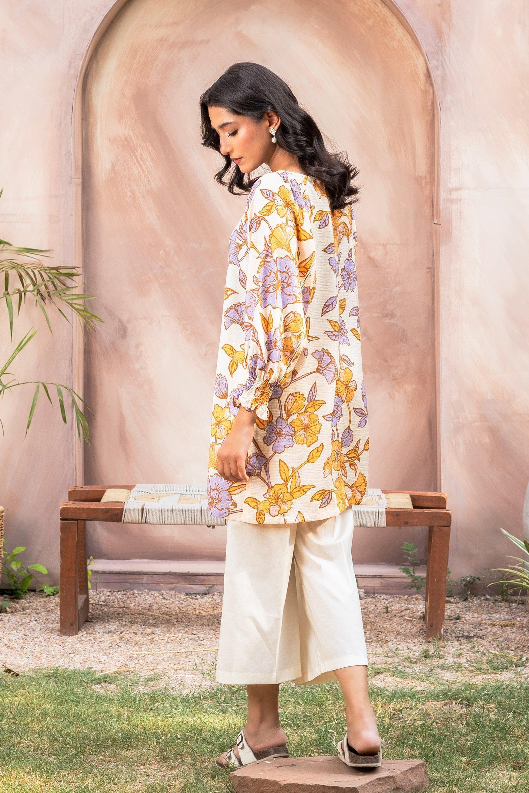 Embroidered Lawn Shirt - Image 5