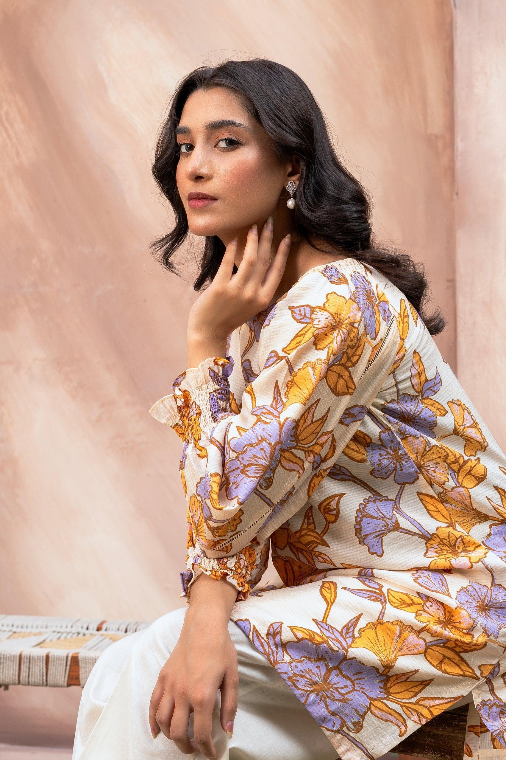 Embroidered Lawn Shirt - Image 6