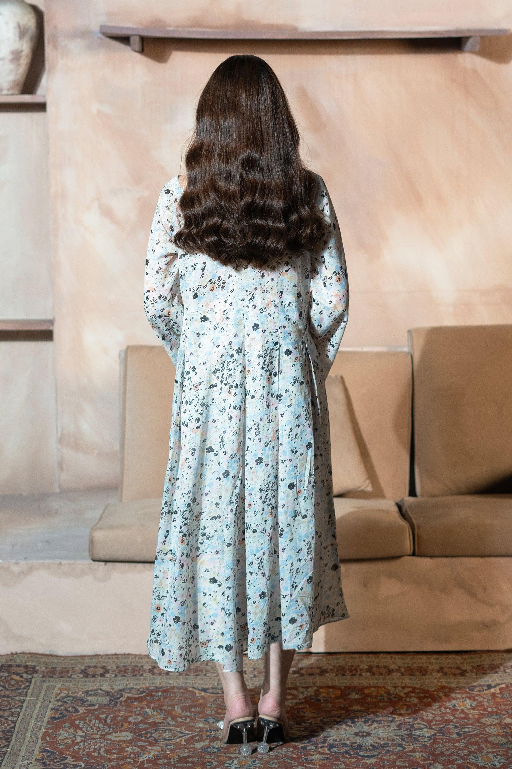 Printed Lawn Frock - Image 3