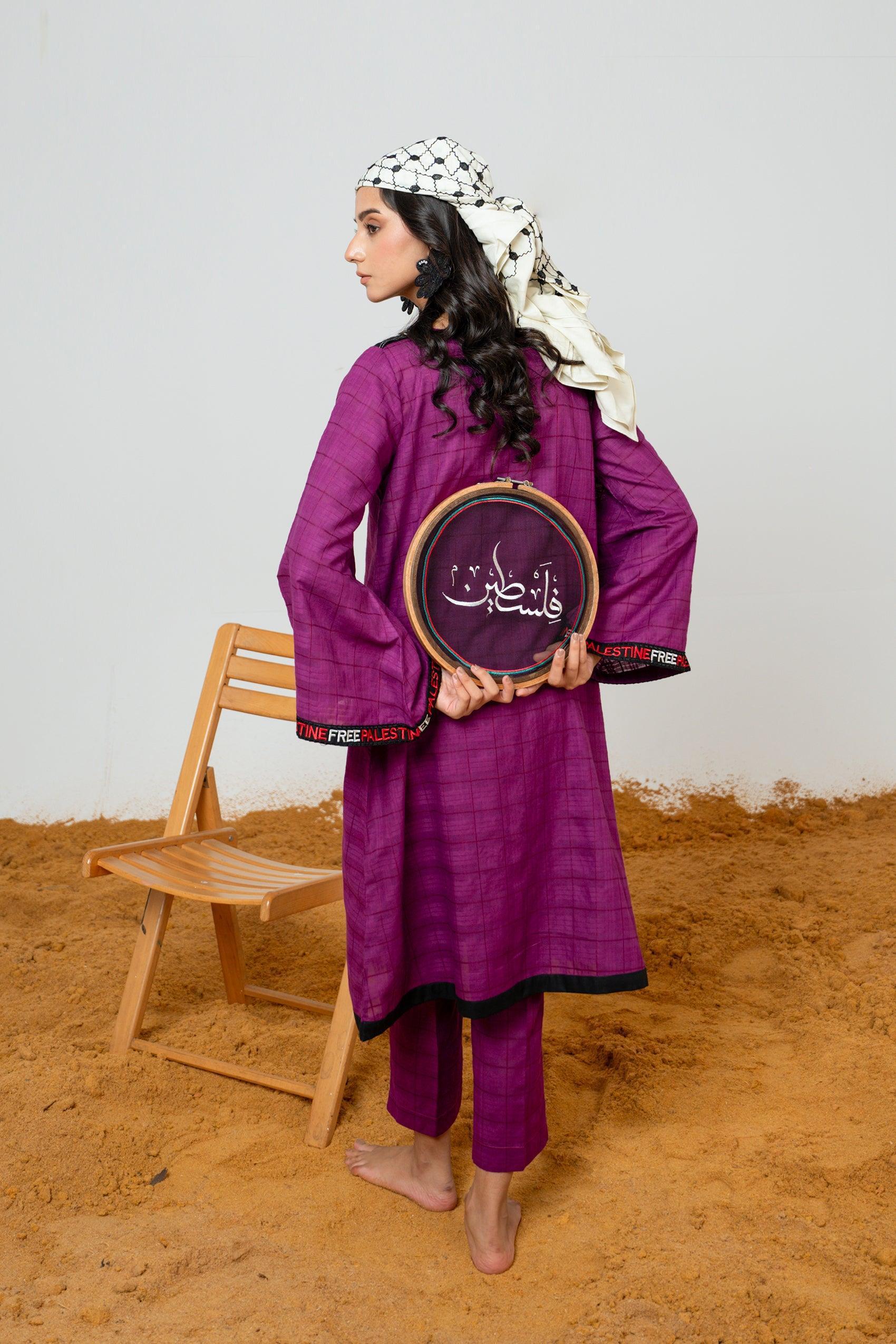 Self Textured Cotton Shirt - Image 5