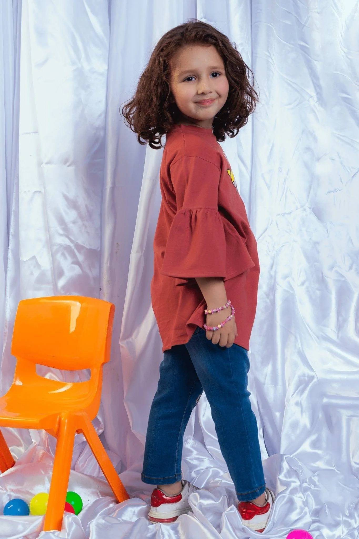 Girl - Printed Jersey Shirt - Image 4